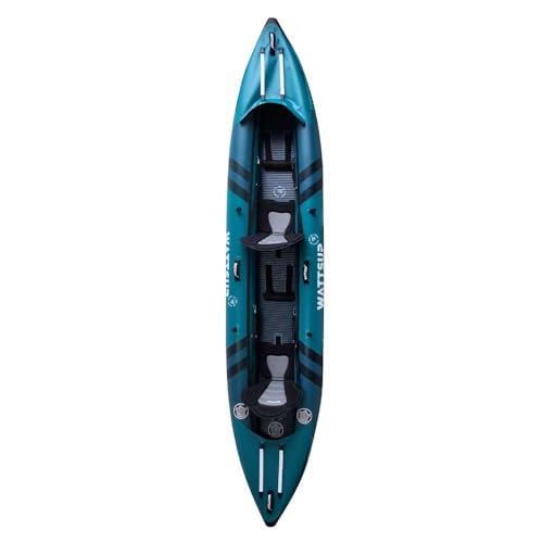 Kayak Inflable Wattsup COD 2 plazas – 410 x 85 cm (13'4' x 33') – PVC Laminado + Dropstitch – Pack Completo – MAX 220 kg