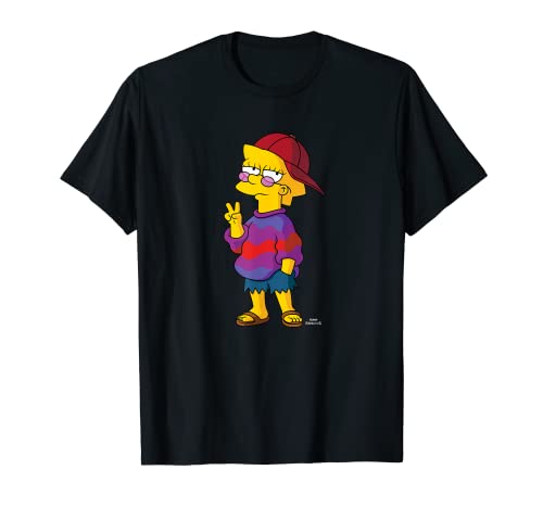 Camiseta Los Simpson Lisa Cool/Hippie