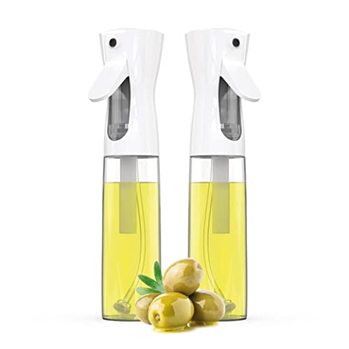 Pulverizador cocina. 2uds Aceitera Vaporizador de Aceite de Oliva y Limon. Dispensador, Dosificador de Vinagre Spray para cocinar
