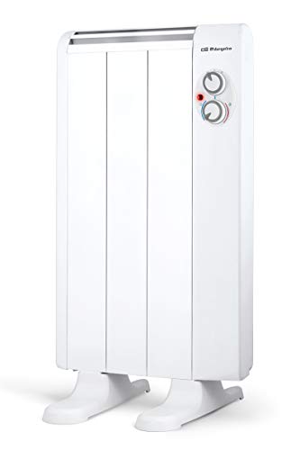 Orbegozo RRM 510 – Emisor térmico sin aceite, 3 elementos, 500 W, 2 niveles de potencia, color blanco
