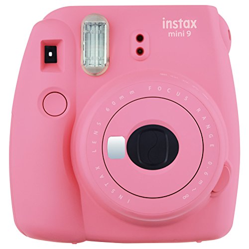 Instax Mini 9, Cámara Instantánea, Rosa (Flamingo Rosa)