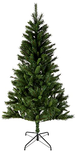 Amazon Basics - Árbol de Navidad artificial, 518 ramas con soporte de metal, 180 cm de alto