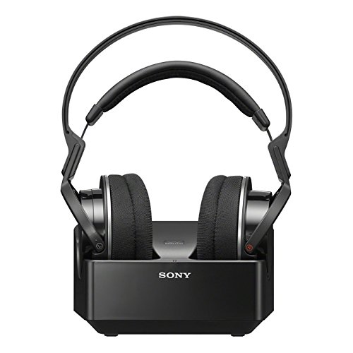 Sony Auriculares digitales UHF tradicionales MDR-RF855RK negros