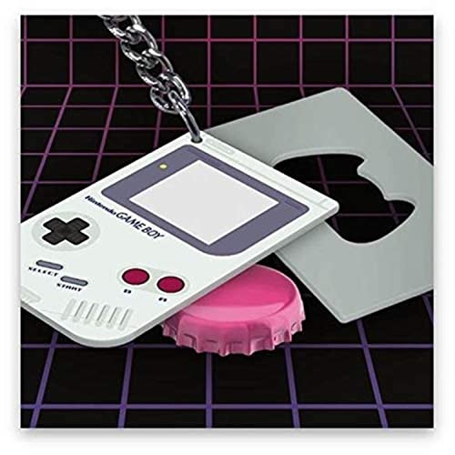 Paladone Llavero Abrebotellas Game Boy, Aluminio, Multicolor, 10x1x6 cm