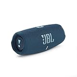 JBL Charge 5 Altavoz inalámbrico portátil con Bluetooth y batería integrada, resistente al agua (IP67), con PartyBoost para subir el nivel de la fiesta, hasta 20h de reproducción, azul