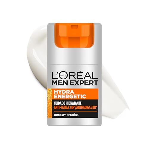 L'Oreal Paris Men Expert - 24H Hydra Energetic cuidado hidratante anti-fatiga, 50 ml