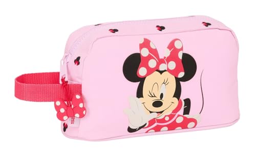 Safta Minnie Mouse Naive - Porta Desayunos Térmico, Termo, Portatodo, Calidad y Máxima Resistencia, Porta Comida, Recreo, 21.5x6.5x12 cm