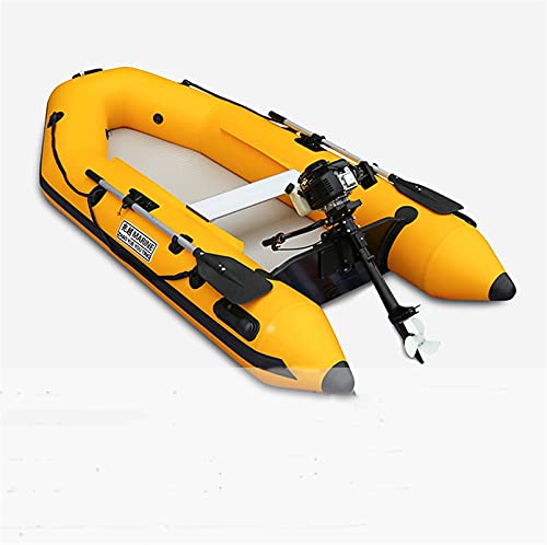 Kayak Inflable De Empuje De Fondo Plano De 2,8 M (9,2 Pies), Barco De Pesca Portátil, Kayak, Deportes Acuáticos