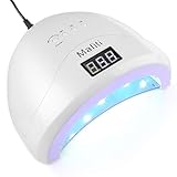 Matifi Lámpara Ultravioleta para secado de uñas. 48W. Tecnología UV LED. Ideal para uñas de gel y todo tipo de manicura. Con 4 modos de temporizador