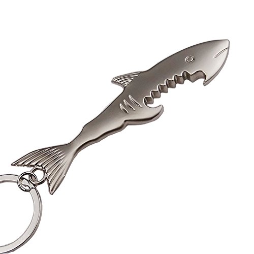 Guitarra abridor de botellas llavero, liangery cadenas de regalo llavero de aleación de zinc Estilo de acero inoxidable abridor de botellas de vino