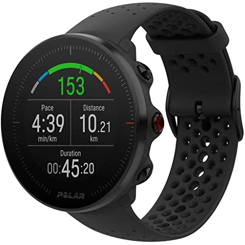 Polar Vantage M - Reloj con GPS y Frecuencia cardíaca en la muñeca - Multideporte y Running, Registro avanzado del sueño, programas de Entrenamiento (Resistente al Agua y Ligero)