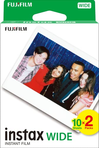 Fujifilm Instax Wide - Película fotográfica instantánea de Gran Formato (2 x 10 Hojas)