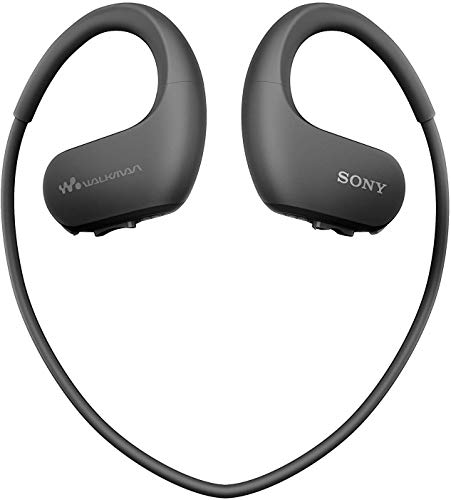 Sony NWWS413 Walkman - Reproductor MP3 Deportivo 4 GB, Resistente al Agua Salada y Altas temperaturas, Color Negro