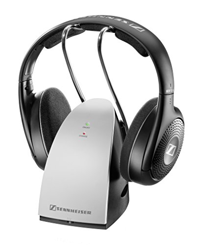 Sennheiser RS 120 II - Auriculares de diadema abiertos inalámbricos, negro y plata