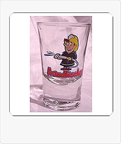 1 pieza vaso de chupito Brand Borrador para bomberos – Regalos Hombres Día