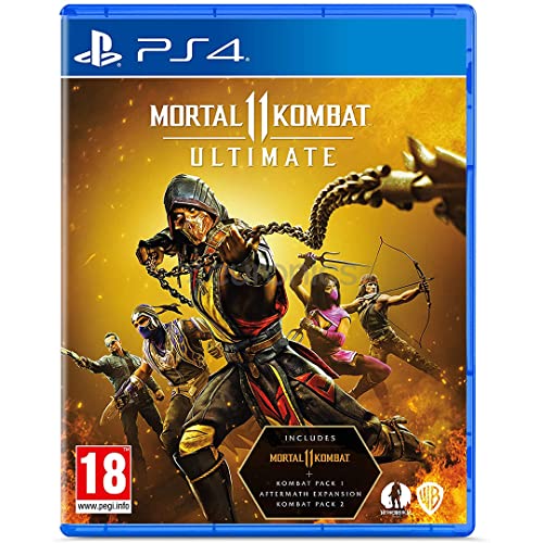 Mortal Kombat 11 - Ultimate Edition (Includes Kombat Pack 1 & 2 + Aftermath Expansion) PS4
