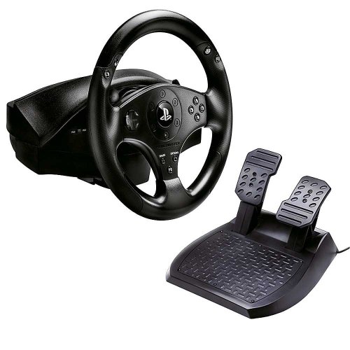 Thrustmaster - T80 Racing Wheel - Volante de Carreras con licencia official - para PS4 y PC - Funciona con juegos de PS5