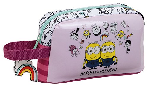 Safta Porta desayunos Termo Minions Girl Oficial Térmica, 215x65x120mm