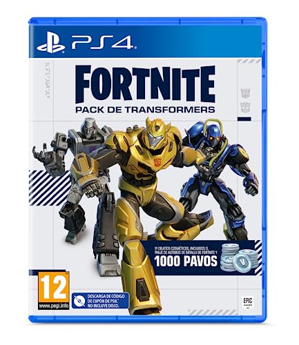 Fortnite Transformers Pack - ( Código de descarga del juego en la caja) - PS4