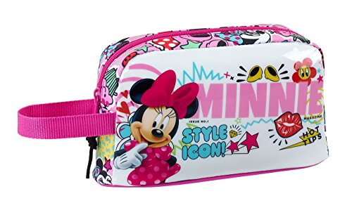 Safta Porta desayunos Termo Minnie Mouse 'Cool' Oficial Térmica, 215x65x120mm