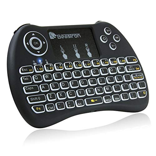 Beastron Mini Teclado Inalámbrico con Mouse Touchpad