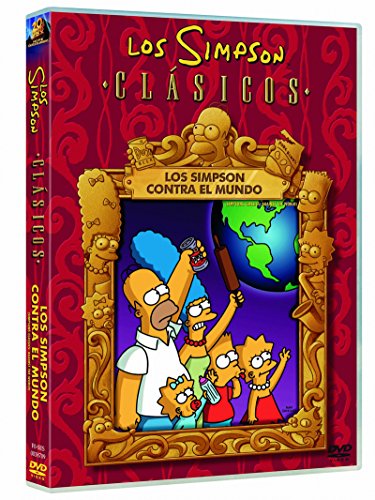 Los Simpson Clasicos: Contra El Mundo [DVD]