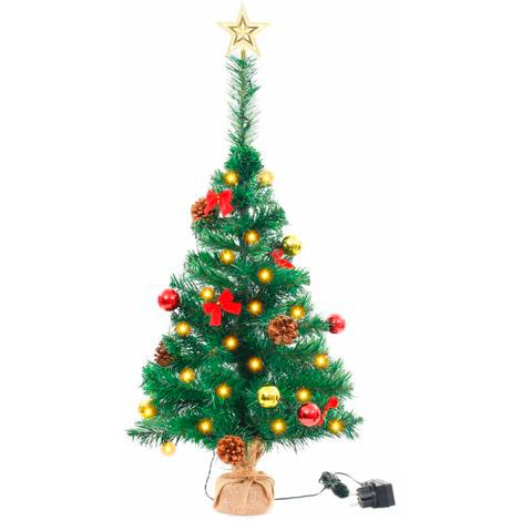árbol Navidad decorado bolas