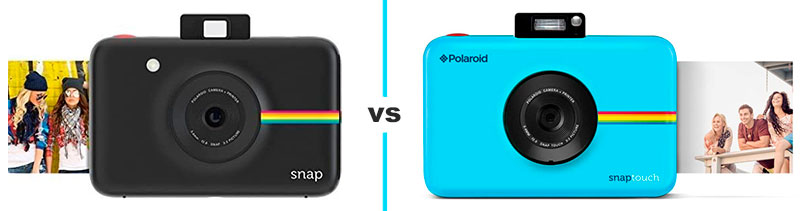 Polaroid Snap vs Snap Touch