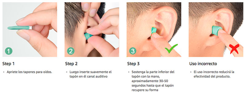 Cómo quitar tapones de los oídos