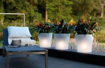 Mejores maceteros iluminados con luz LED 2025