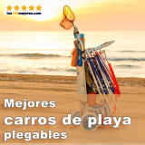 Mejores carros para la playa plegables para llevar sillas y más cosas 2025
