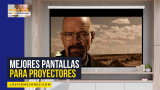 Mejores pantallas para proyectores desde 13 euros y hasta 120 pulgadas