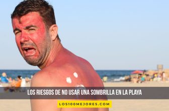 Los riesgos de no usar una sombrilla en la playa